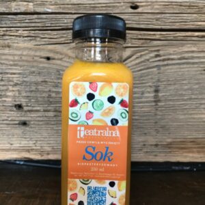 Sok pomarańczowy świeżo wyciśnięty